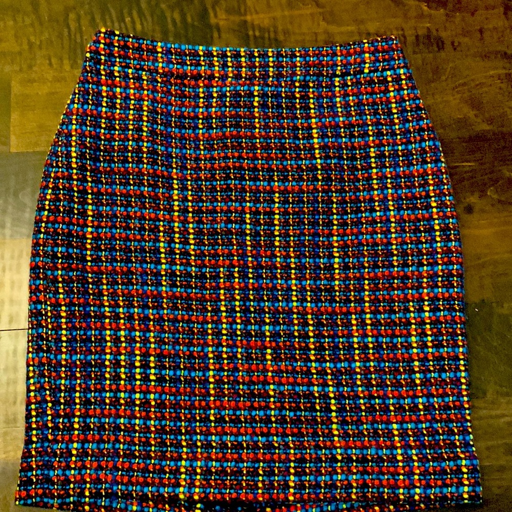 NWT Kate Spade Bright This Way tweed skirt size 4